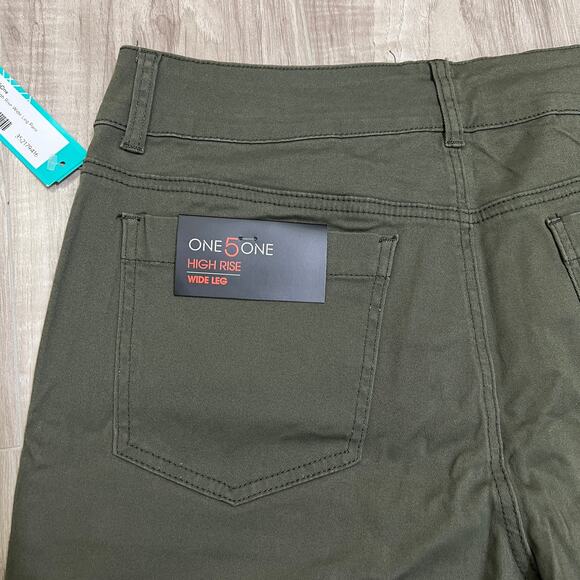 One 5 One Veda High Rise Wide Leg Pant Size 14/32 - Picture 11 of 11